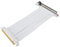 PCIE 4.0-Riser-Kabel, für RTX 4090 RX 7000, Schwarz, 16 X Abgeschirmtes Flexibles 90-Grad-GPU-Riser-Hochgeschwindigkeitskabel, mit PCI-Express-Anschluss (WHITE)