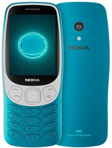 Nokia 3210 4G 64 MB RAM, 128 MB Memory, Dual SIM... (Blue)