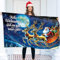 Weihnachtsfahne 90x150 cm mit Ösen – Weihnachtsflagge Frohe Adventszeit – Lebendiger Digitaldruck – Flagge Advent - Fahne Weihnachten – Doppelnaht