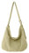 X SIM FITNESSX Unisex Umhängetasche Canvas Tasche Oxford Schultertasche Damen Shopper Tasche Fashion Stofftasche für Alltag/Büro/Schule/Reisen (Khaki)