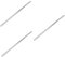 Cabilock 3st Brotmesser Aus Edelstahl Sauerteig Torschütze Einzel Bruststück Gezahnte Küche Schälen Brotschneidemaschine Teil Schneidklingen Für Kuchen Brotklinge Rostfreier Stahl Silver