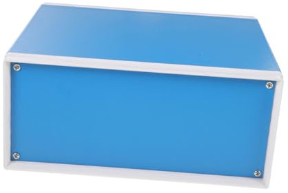 DECOMELODY Elektronik Gehäuse Aluminium Projektbox Schaltkasten Für Elektronik Robust Und Langlebig Stromanschlusskasten Metallgehäuse Wetterfest Für Geräte Schutz