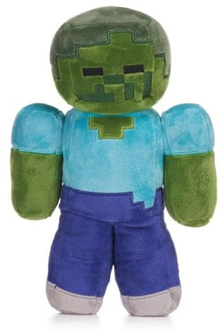 UKToyworld MC Zombie Plush 12 Inch Video Game Green Zombie Soft Toy