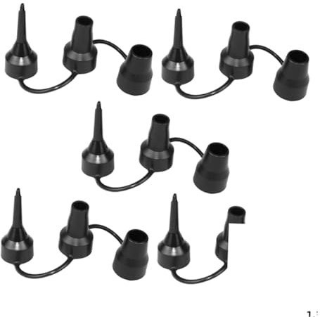 Toyvian 10sätze Teiliges Luftbett Pumpenadapter Vielseitige Ersatzdüsen Für Elektrische Luftpumpe Kompatibel Mit Aufblasbaren Matratzen Booten Und Pools