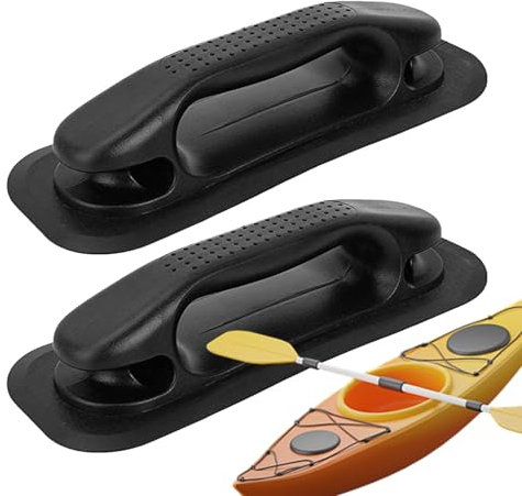 Hogvinnatil Boots Griff - 2er Set Griffstange Mit Loch - Multifunktionale Yachtzubehör, Haltegriff Für Kanu Kajak Beiboot, Einstiegshilfe & Decksicherung