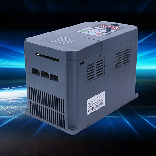 Sahgsa Convertitore di Frequenza Variabile Efficiente 1,5KW per Uso Industriale Uscita da 220 V a 380 V, Cantieri Edili