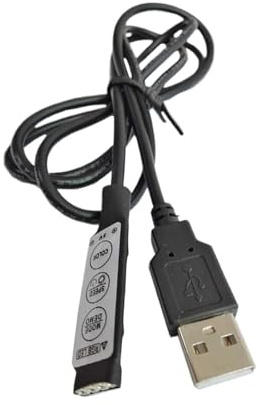 Controller colorato RGB a 3 pulsanti Mini dimmer for luce LED USB Mini dimmer for luce LED dimmerabile