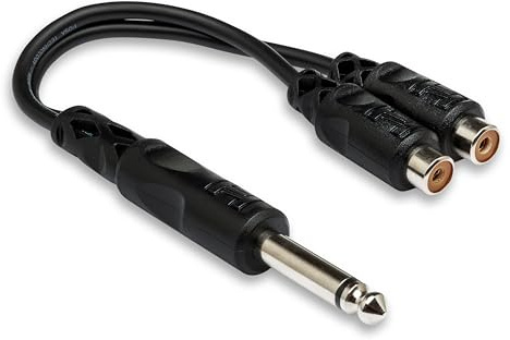 Hosa YPR103 Y-Kabel 6,3mm TS-Klinke