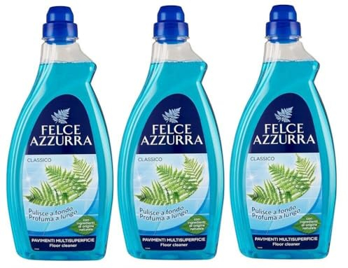 3 X Paglieri Felce Azzurra casa pavimenti classico Detergente per pavimenti 1 LT mehrfl aechig