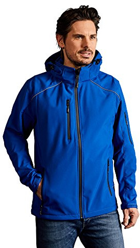 Softshell Jacke Herren, Königsblau, XXL