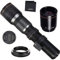 Hi-Resolution 500mm/1000mm Manual Telephoto Reflex Lens for Canon EOS Rebel T3, T3i, T4i, T5, T5i, T6, T7, T6i, T6s, T7i, SL1, SL2, EOS 60D, 70D, 77D, 80D, 5D III, 5D IV, EOS 6D, 7D, 7D II Cameras