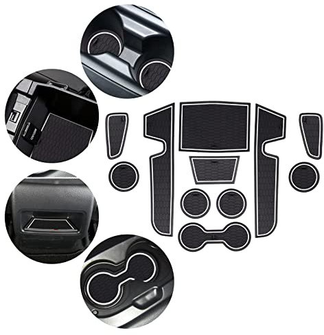 YEE PIN Corolla E210 Türnut Anti Rutsch Pad Kompatibel mit Toyota Corolla E210 2019-2023 Autoinnenausstattung Wasserbecher Aufbewahrungsbox Anti-Rutsch-Matte Gummimatte Antirutschmatten 11-Piece Set