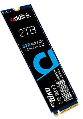 Addlink S72 SSD QLC NVMe PCIe 3x4 M.2 2280 internes Solid State Drive S72 QLC 2TB