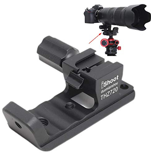 iShoot Stativschelle Fuß Stativring Stand Objektiv Montage Stativ Base Halterungsring Halterung Arca Fit Kompatibel mit Nikon Nikkor Z 70-200mm F2.8 VR S, 100-400mm F4.5-5.6 S, 400mm F4.5 S