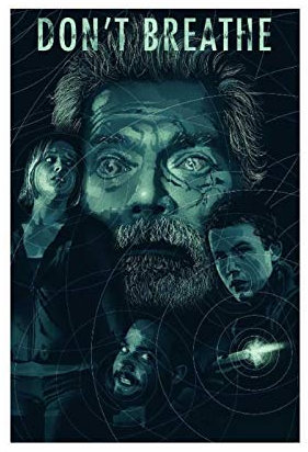 Poster Don't Breathe, klassischer Thriller-Film, Vintage-Film, 0, Leinwand, Wanddekoration, Schlafzimmer, Dekoration, Bild, Sport, Landschaft, Büro, Raumdekoration, Geschenk, ungerahmt: 50 x 75 cm