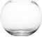 Floralcraft® 20cm Clear Glass Fish Bowl Round Centerpiece Display Vase Terrarium, Sphere Bubble Ball Flower Vase for Home Office Hotel Wedding Decoration, (Set of 2)