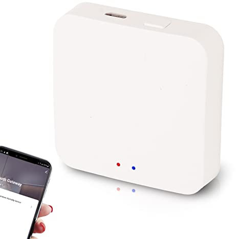Mini Bluetooth Gateway, WiFi Gateway Smart Bluetooth Gateway Control Remoto Inalámbrico Puerto Micro USB Gateway Hub Control Remoto Smart WiFi Hub para Tuya para Electrodomésticos
