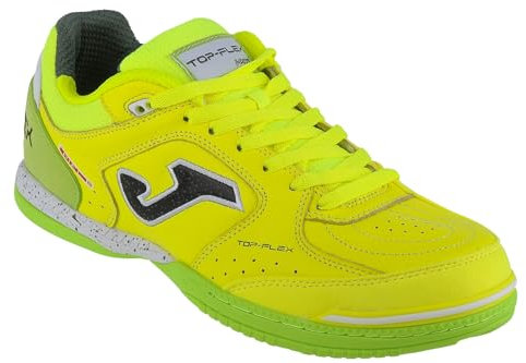 Joma Top Flex 2309 IN TOPW2309IN, Mens Indoor Football Trainers, Yellow, 43 EU