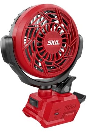 SKIL 12V/20V Brushless 4 In. Clamp Fan, Tool Only- FN0400D-00