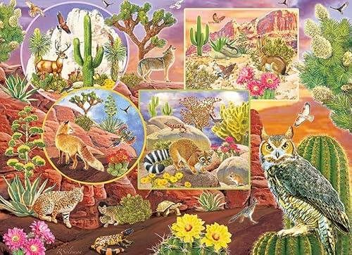 Cobble Hill Puzzle Desert Magic - 350 Teile Natur Tiere