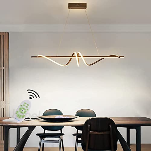 Lanekd LED Pendelleuchte Esstisch Esszimmerlampe,LED Hängelampe Esstischlampe Dimmbar Hue Küchenlampe Hängend Lampe Modern Kreative Designer Kronleuchter Flur Wohnzimmer Tisch Büro Decken Leuchte