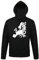 shirt84 Coppa europea con cappuccio da uomo, Nero , S