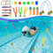 StarryTiger Pool Tauchen Spielzeug, 22 Stück Tauchringe für Kinder, Wasserspielzeug Kinder Outdoor Tauchringe, Schwimmspielzeug für Tauchtraining Poolparty Schwimmbad, Pool Spielzeug Kinder ab 4-10