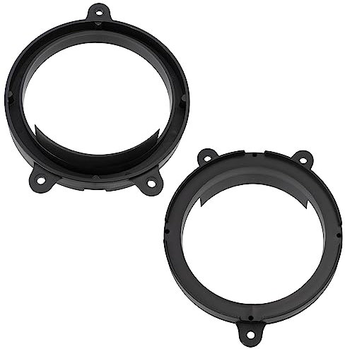 AERZETIX - C40950 - Lot de 2 Adaptateurs/supports pour haut-parleurs de voiture Ø130 mm - côté de montage partie avant - compatible avec Renault Twingo 2007+