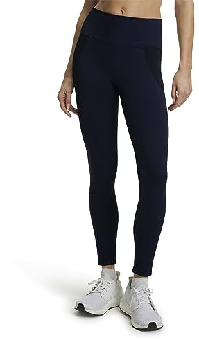 FALKE Damen Trainingshose CORE Long 2 W Ti Funktionsmaterial feuchtigkeitsregulierend uneingeschränkte Bewegungsfreiheit 1 Stück, Blau Space Blue 6116, L