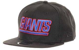 New Era New York Giants NFL Black 9Fifty Original Fit Snapback Cap - One-Size