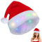 Seasboes Weihnachtsmütze, Nikolausmütze Plüsche, Weihnachtsmann Mütze Rote, Santa Mütze, Klassischer Weihnachtsmann-Outfit aus Samt, Festliche Partyartikel für Weihnachten und Neujahr