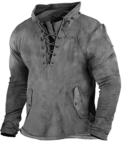 Fleecejacke Herren Pullover Für Herren Trikot Herren Fussball Sportklamotten Herren Arbeitskleidung Tennis Shirt Herren Sport Bekleidung Männer Tshirt Schwarz T-Shirts Für Herren (Grau, M)