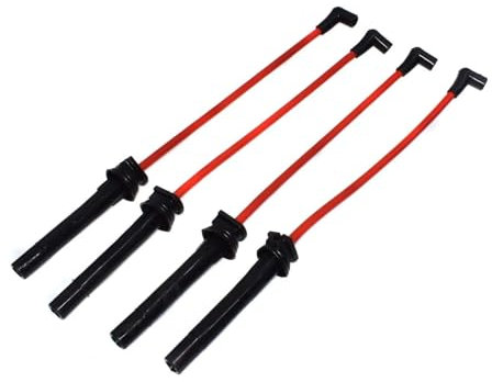 Muzhen Store 10MM compatibile con Mini compatibile con Cooper R50 R53 R52 02-08 Set cavi candela accensione 12127513032,12127513033, 12127513034, 12127513035