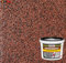 Isolbau - Buntsteinputz für Außen und Innen (Rotbraun, Schwarz) 15 kg - BP80 Mosaikputz Dekorationsputz Frostsicher, Wasserfest, Stoßfest