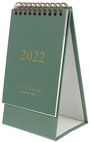 CAXUSD 1Stk Tischkalender 2022 Notizkalender Tischkalender 2020-2021 Zeitplaner Schreibtischkalender tischkalender basteln Taschenkalender Tischkalender für 2022 Tischkalender aus Papier