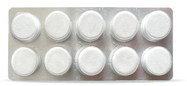 FloraVigo Sage & Breville coffee machine cleaning tablets, coffee machine cleaner and descaling tablets, espresso machine cleaning tablets, descaling, oil cleaning (10 tablets)