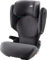 BRITAX RÖMER Kindersitz KIDFIX PRO M, für Kinder von 100-150 cm (i-Size) mit und ohne ISOFIX, 3,5-12 Jahre, Midnight Grey | Classic