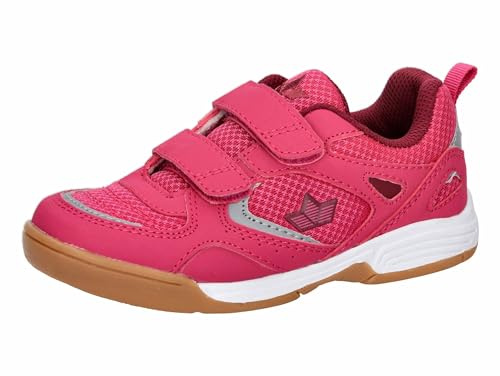 Lico Jungen Unisex Kinder Siro V Hallenturnschuhe, Pink/Bordeaux, 30 EU
