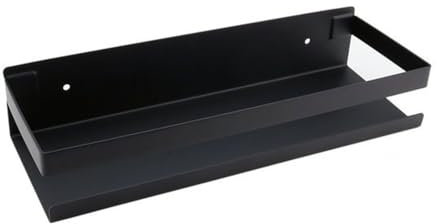 étagère de douche Étagère de douche en acier inoxydable, étagère de douche mate moderne de 20 à 50 cm, étagère de douche rectangulaire en métal à fixation murale, organisateur d'accessoires de salle d