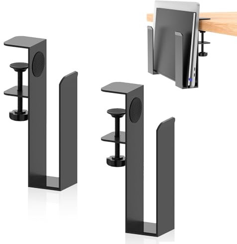 JSUOEO Supporto regolabile per laptop da scrivania, supporto per computer portatile, supporto da scrivania, per iPad, notebook, documenti con silicone antigraffio