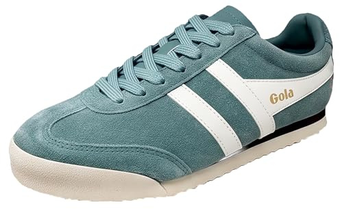 Gola Apollo Damen, Green Mist/Off White/Dark Brown, 8