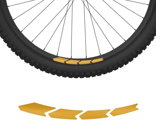Riesel Design - re:Flex - reflektierende Felgen Aufkleber (21 x 12 cm) | Reflektor Sticker für Fahrradfelgen – bessere Sichtbarkeit im Dunkeln, wetterfest und Made in Germany