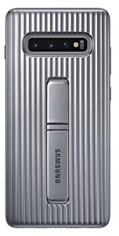Protective Standing Cover für Galaxy S10+ Silber