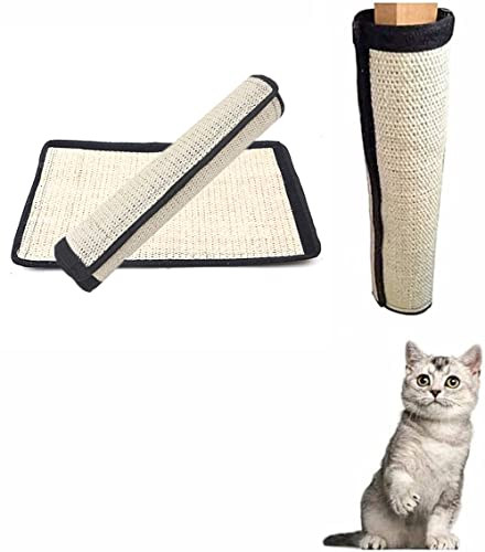 Cat Scratcher Lot de 2 Protections de Meubles Anti-Rayures pour Pieds de Table, canapé Anti-Rayures pour protéger Les Meubles, également pour Chiens et Chats