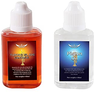 Synthetic Valve Oil,Tuning Slide Grease for Trumpet,Trombone,French Horn,Tuba,Euphonium and Other Brass Instruments……