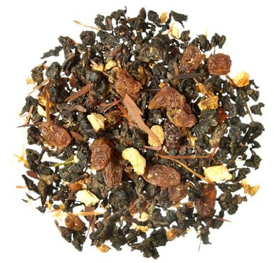 TEA SHOP - Té Oolong (azul) Italian Panettone 1000g - 500 Tazas - Formato a Granel - En Hojas - Cremoso y Dulce - Diurético y Digestivo