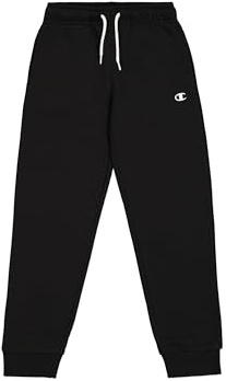 Champion Legacy Basics B-Ultralight Powerblend Fleece Rib Cuff Trainingshose für Kinder und Jungen, Nero, 15-16 Jahre