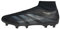 adidas Predator League Laceless Football Boots Firm Ground, Botas de fútbol Unisex Adulto, Core Black/Carbon/Gold Metallic, 44 EU
