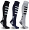 Frostfighter Herren Thermo Kniestrümpfe (4x Paar) Winter Ski Vollfrottee Innenfutter (DE/NL/SE/PL, Numerisch, 35, 38, Regular, Regular)