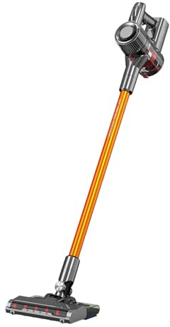 Aspirateur domestique sans fil à main, forte puissance d'aspiration de 28 kPa, 400 W, 60 minutes d'autonomie de batterie longue durée, adapté aux poils d'animaux/tapis/sols durs